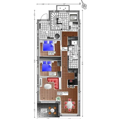 Ebbe Und Flut- Direkt Am Wasser, Hafenblick, Fahrstuhl, Sauna, Ueberdachte Terrasse *